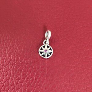Pandora ME Compass Mini Dangle Charm S925 Silver with box